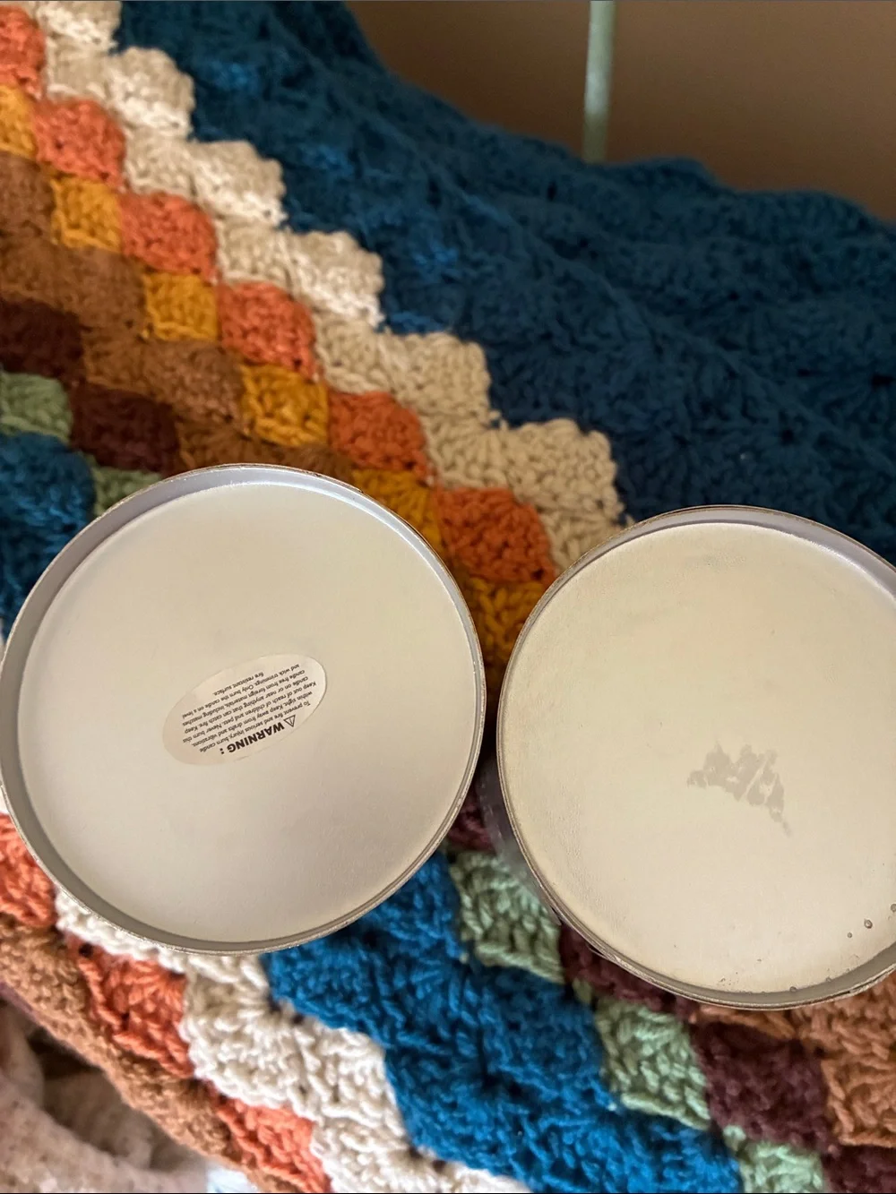 Tree Cutout Metal Votive Holders - Pair